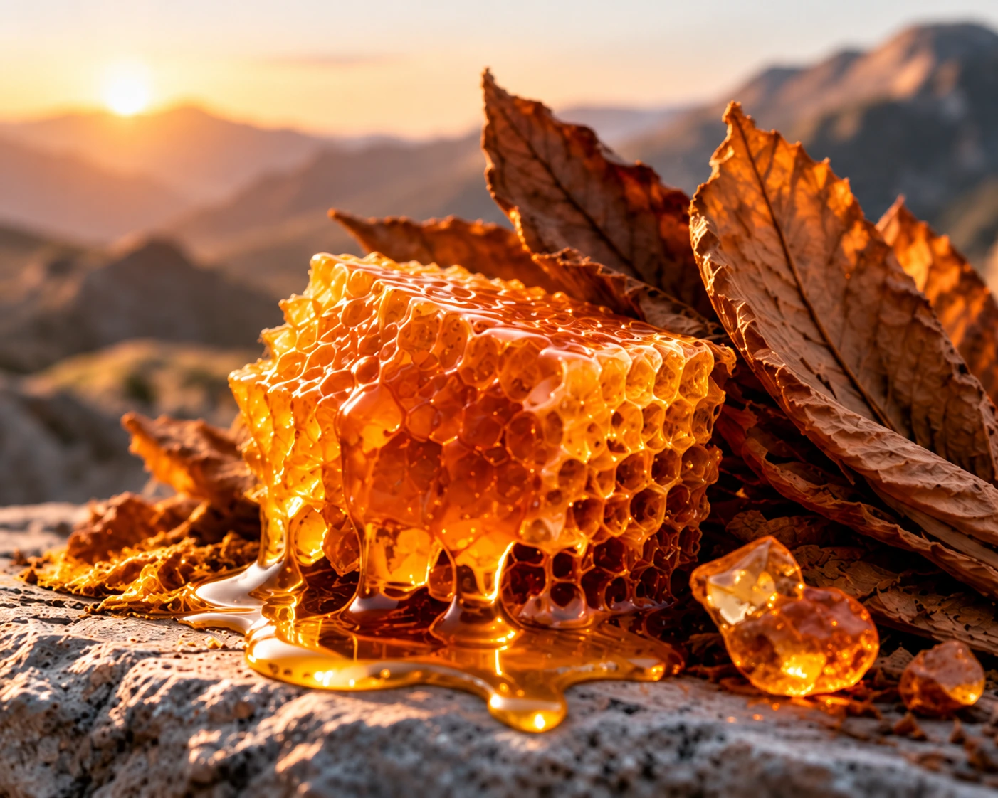 FIRST IMPRESSION — A rich touch of Golden honey meets smooth tobacco, creating an inviting sweetness with immediate warmth